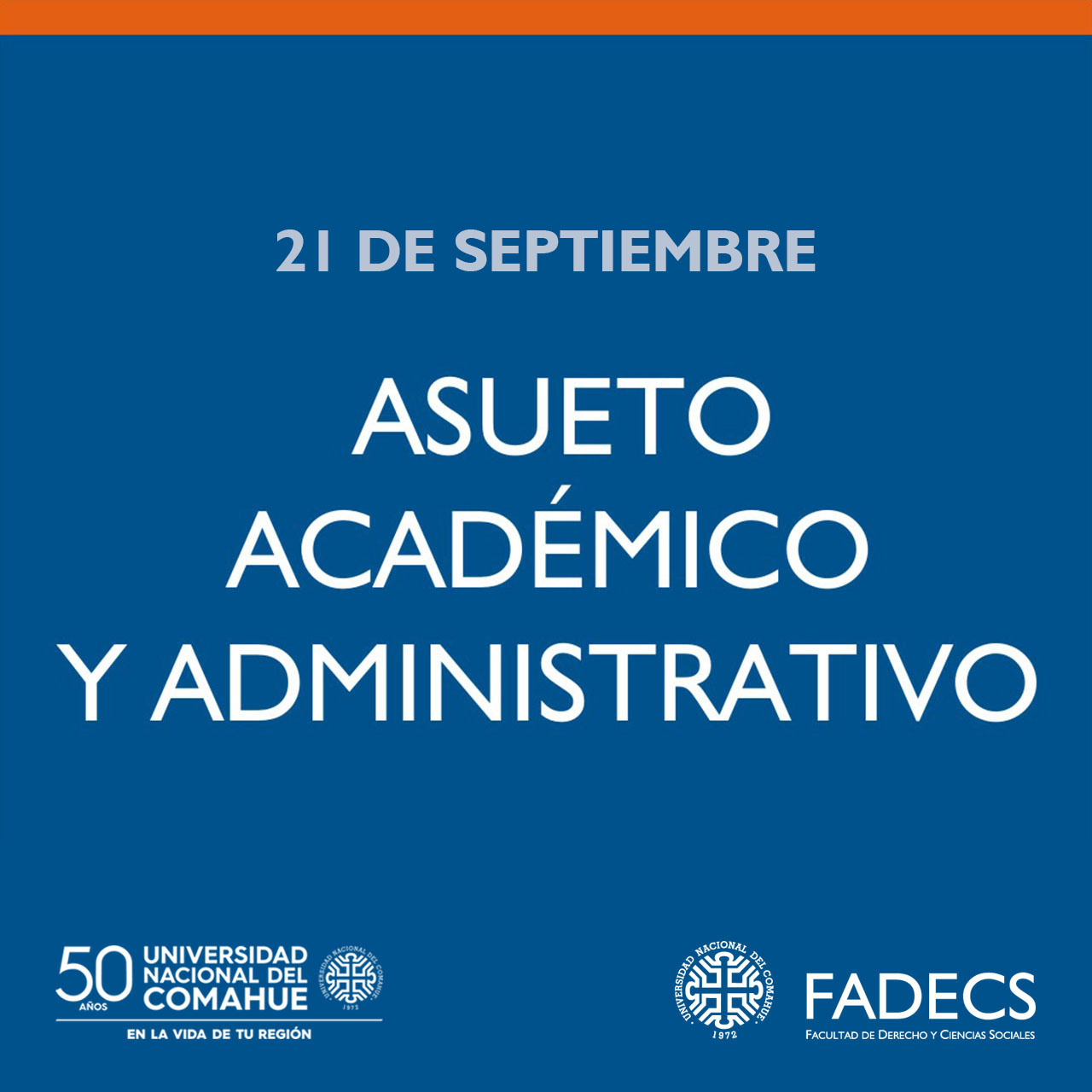 ASUETO ACADÉMICO/ADMINISTRATIVO 